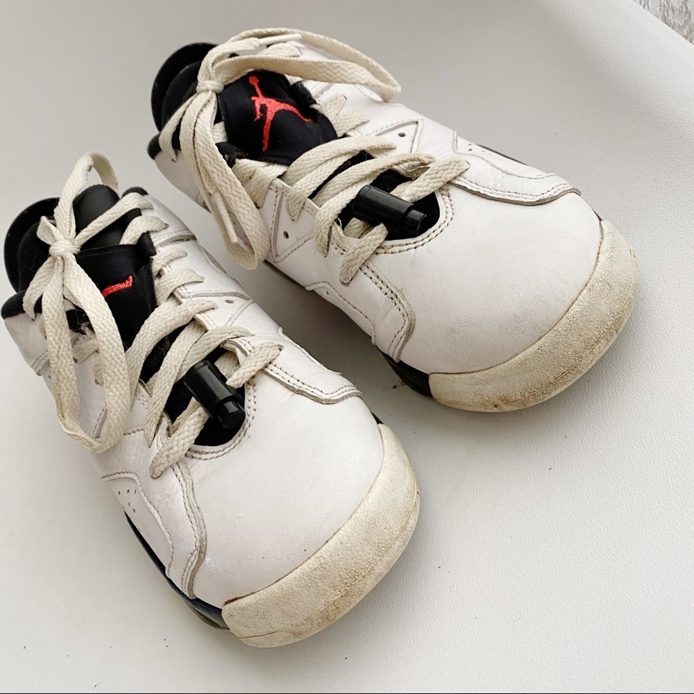 Nike Air Jordan Retro 6 Low Infrared Sneakers 6Y - Picture 4 of 13